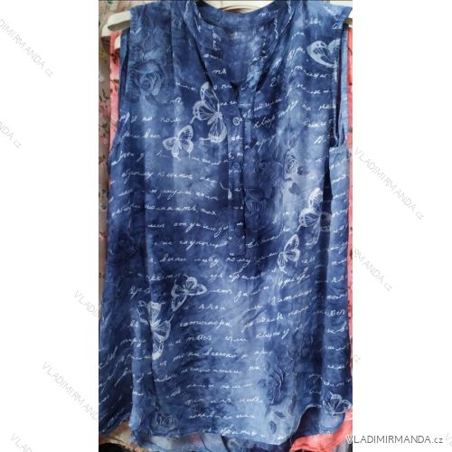 Ärmellose Blusentunika für Damen (UNI S-M) ITALIAN FASHION IMN20069