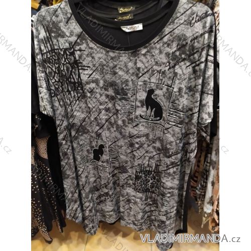 Tunika Kurzarm Damen übergroße (XL-2XL) TURKISH FASHION TME20029
