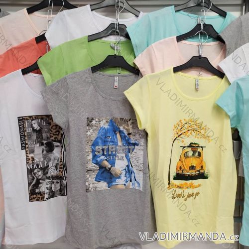 Kurzarm-T-Shirt für Damen (M-XL) TURKISH FASHION TMB20002