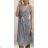 Sommerkleid auf Trägern Damenstreifen (uni s / m) ITALIAN FASHION IM620039
