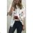Tunika Oversize Kurzarm Damen (UNI S-L) ITALIENISCHE MODE IM420463