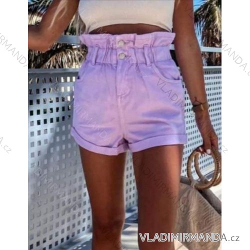 Shorts Shorts Sommer Damenstreifen (uni s / m) ITALIAN FASHION IMM20120