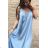 Sommer-Frauenkleid (uni SL) ITALIAN Fashion IM9171