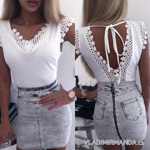 Sommersatin-Unterhemd (uni s / m) ITALIAN MODE IM919687