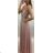 Damen Sommer Sommer Chiffon Kleid (uni s / l) ITALIAN FASHION IMM205504