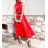 Langes formelles Kleid für Frauen (uni s-m) ITALIAN FASHION IMM200218