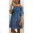 Kleid Kurzarm Damen Streifen (uni sl) ITALIENISCHE Mode IMM20099