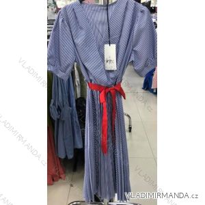 Sommer-Frauenkleid (uni SL) ITALIAN Fashion IM9171