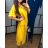 Damen Kurzarm Elegantes Abendkleid (uni s / m) ITALIAN FASHION IMM20MS52056