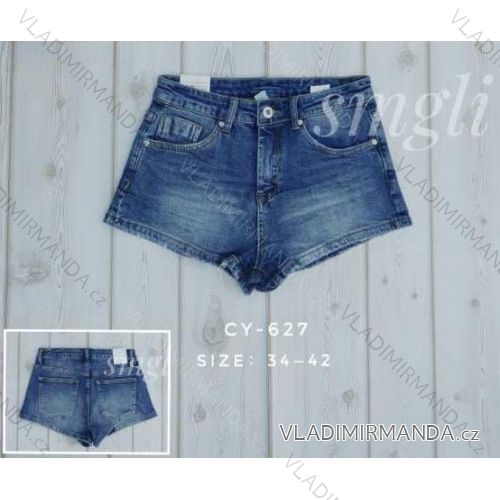 Shorts Shorts Sommer Damenstreifen (uni s / m) ITALIAN FASHION IMM20120