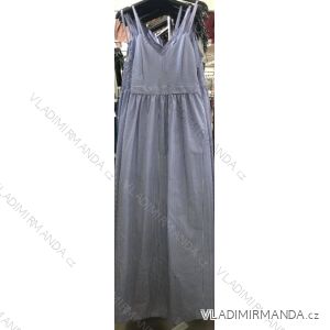 Langes trägerloses Damenkleid (UNI S-M) ITALIAN FASHION IMM20314
