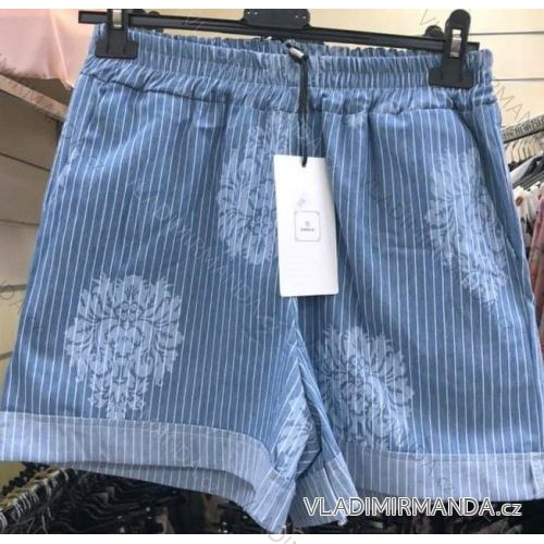 Shorts Shorts Sommer Damenstreifen (uni s / m) ITALIAN FASHION IMM20120