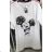Kurzarm-Sommerkleid für Damen (UNI S-M) ITALIAN FASHION IMM20318