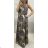 Sommer langes Kleid Damen (uni sl) ITALIENISCHE Mode IM918155
