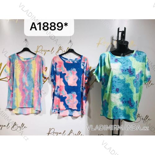 Kurzarm-T-Shirt für Damen (UNI S-M) ITALIAN FASHION IMM20308
