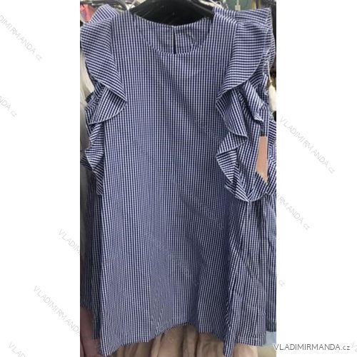 Kleid mit 3/4 Ärmeltasche für Damen (uni sl) ITALIAN Fashion IM3181746