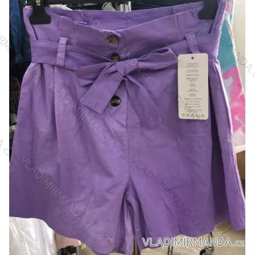 Shorts Shorts Sommer Damenstreifen (uni s / m) ITALIAN FASHION IMM20120