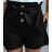 Shorts Shorts Sommer Damenstreifen (uni s / m) ITALIAN FASHION IMM20120