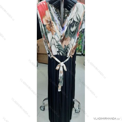 Kleid mit 3/4 Ärmeltasche für Damen (uni sl) ITALIAN Fashion IM3181746