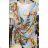 Ärmellose Blumentunika Damen (UNI SM) ITALIENISCHE MODE IMM20408