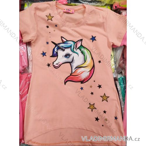 Kleid mit Pailletten Kurzarm Teen Girls (134-164) Türkisch MODA TVF20008