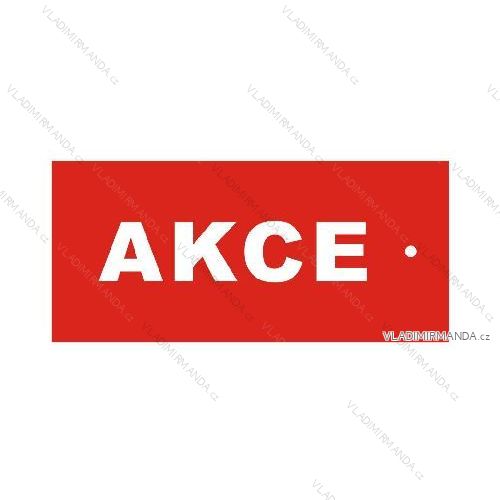 Rechteckige Etiketten 48x105mm, rot, event.balení 100pcs.
