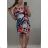 Kleid Oversize Kurzarm Frauen (Uni M-XL) ITALIAN FASHION IMBS20001