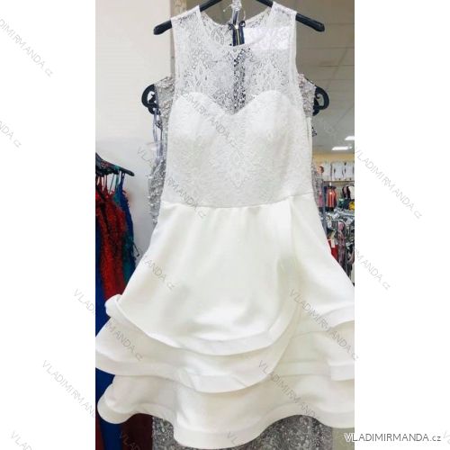 Elegantes kurzes Damenkleid (sml) ITALIENISCHES MODA IM919014