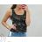 Sommer-Tanktop für Damen mit Tarnung (uni s / l) ITALIAN FASHION IM518013