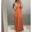 Damen Sommer Sommer Chiffon Kleid (uni s / l) ITALIAN FASHION IMM205504