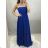 Damen Sommer Sommer Chiffon Kleid (uni s / l) ITALIAN FASHION IMM205504