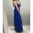 Damen Sommer Sommer Chiffon Kleid (uni s / l) ITALIAN FASHION IMM205504