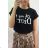 T-Shirt Kurzarm Frauen (Uni s / m) polnische Mode PMK20011 <p>Weiß</p>