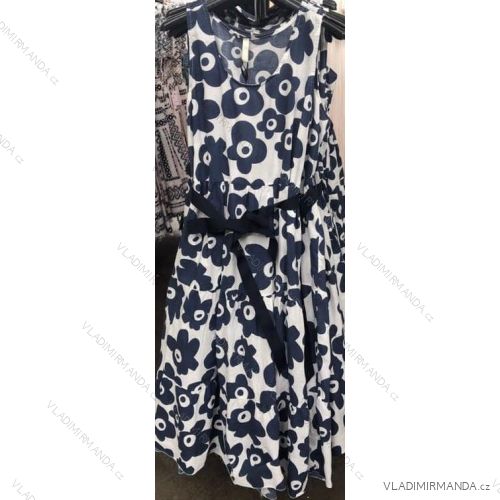 Kleid mit 3/4 Ärmeltasche für Damen (uni sl) ITALIAN Fashion IM3181746