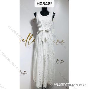 Kleid mit 3/4 Ärmeltasche für Damen (uni sl) ITALIAN Fashion IM3181746