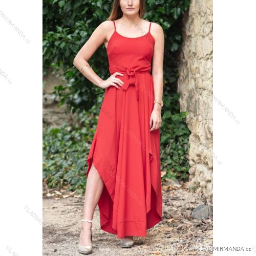 Kleidet langen Streifen der Sommerfrauen (uni sl) ITALIENISCHE IMM20100
