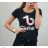 T-Shirt Kurzarm Damen Tiktok (Uni s / m) IM620023