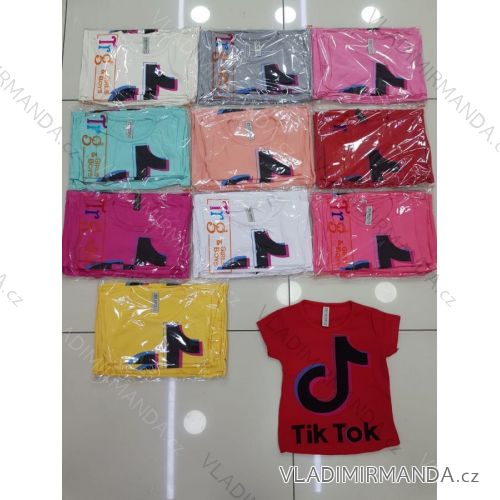 Kurzarm-T-Shirt für Kinder (128-152) Türkisches MODA TVB20010