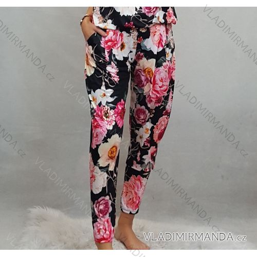 Hosen aladinky elegante lange glänzende Frauen (UNI S / M) ITALIAN FASHION IMM20549