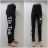 Lange Leggings mit Pailletten für Mädchen (140-164) TÜRKISCHE PRODUKTION TVB20012