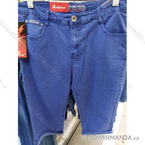 Jeans Hose 3/4 kurze Frauen (34-46) SUNBIRD SUN120SDK9865B