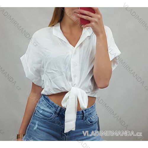 Top Shirt Sommer Frauen (UNI S / L) ITALIENISCHE MODE IMM20557