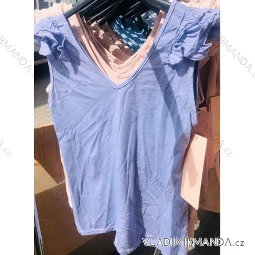 Damen-Tanktop PUNTÍK (uni s-m) ITALIAN FASHION IMM20110