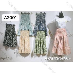 Kleid mit 3/4 Ärmeltasche für Damen (uni sl) ITALIAN Fashion IM3181746