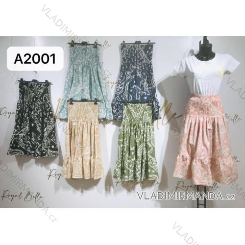Kleid mit 3/4 Ärmeltasche für Damen (uni sl) ITALIAN Fashion IM3181746