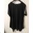 Damen Kurzarmtunika (uni xL / 2XL) TURKISH FASHION TM920069