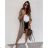 Kleid mit 3/4 Ärmeltasche für Damen (uni sl) ITALIAN Fashion IM3181746