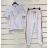 Damen T-Shirt Kurzarm und Jogginghose Set (UNI S / L) TURKISH FASHION IMK20119