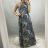 Sommer langes Kleid Damen (uni sl) ITALIENISCHE Mode IM918155