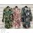 Sommerhemd Langarm Blumen Damen (UNI S / L) ITALIENISCHE MODE IMK20156